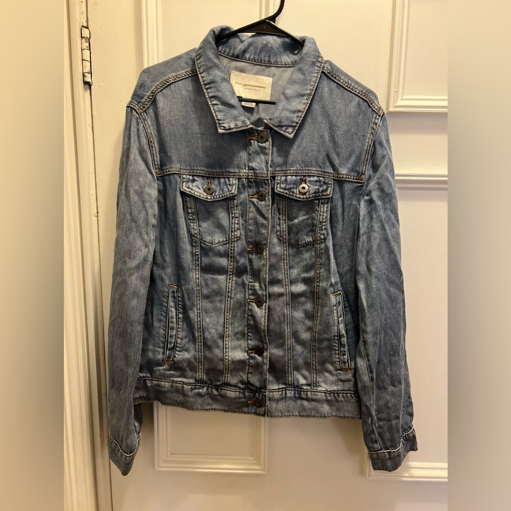 Pilcro by Anthropologie Relaxed Denim Jacket - Size Medium